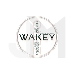 0mg Wakey Zero Cool Spearmint Pouches - 20 Pouches