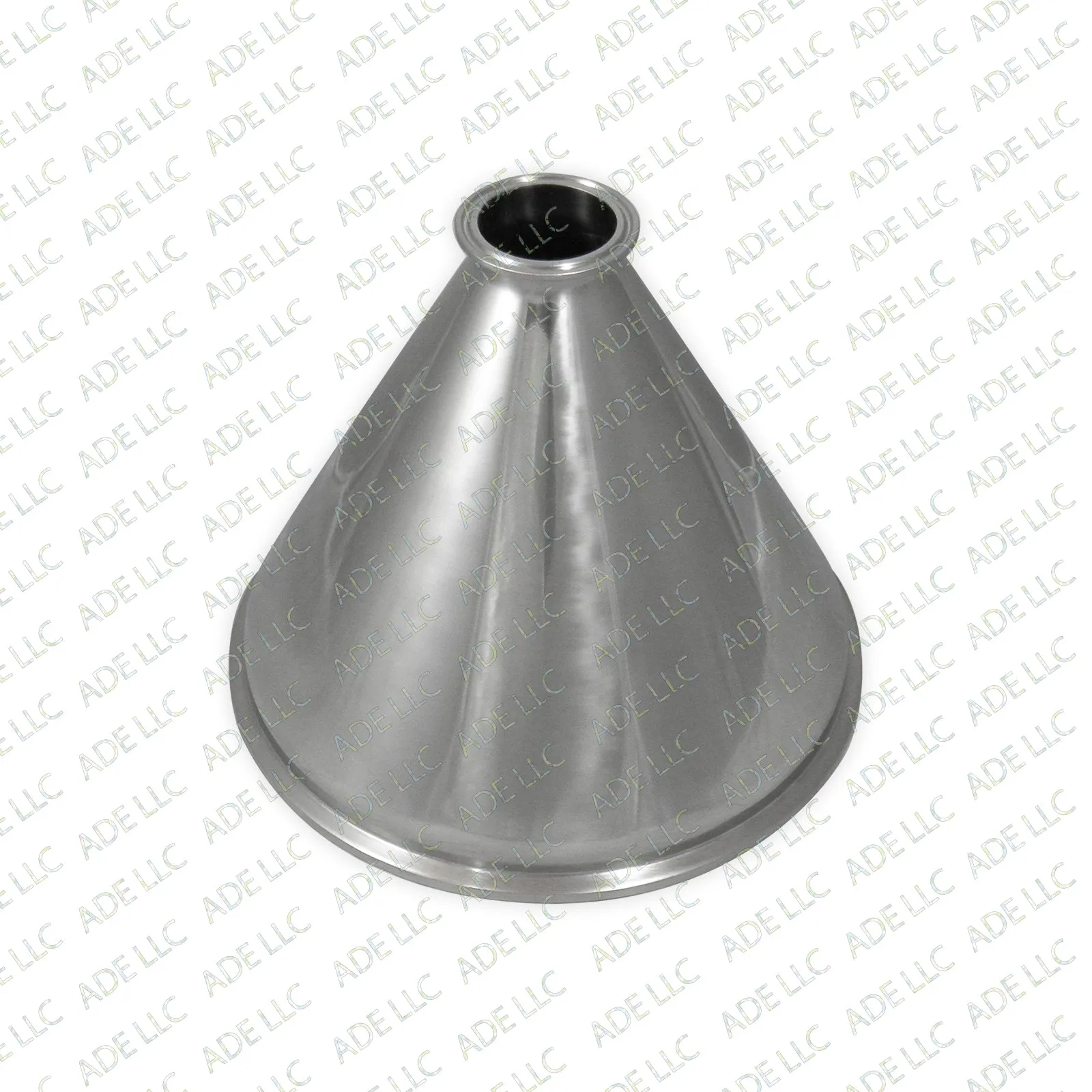 12" x 2" Tri Clamp, Tri Clover, Sanitary Concentric Reducer, 304 SS