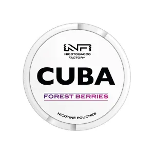 16mg CUBA White Nicotine Pouches - 25 Pouches