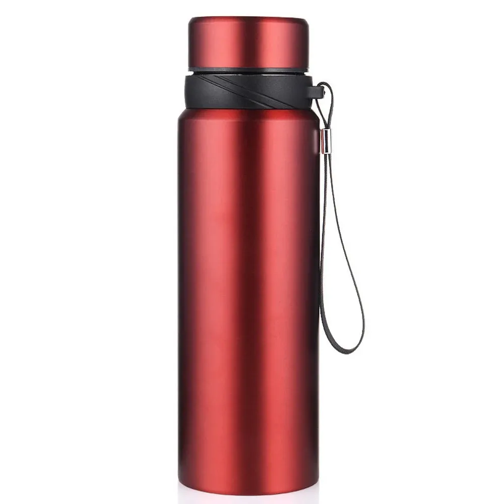 1L Stainless Steel Thermos: Keeps Drinks Hot or Cold All Day-1000ml