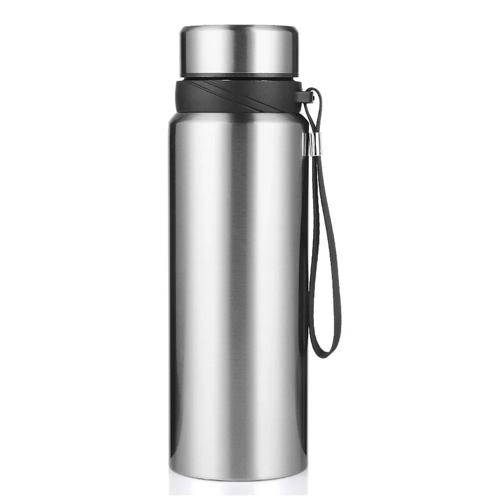 1L Stainless Steel Thermos: Keeps Drinks Hot or Cold All Day-1000ml