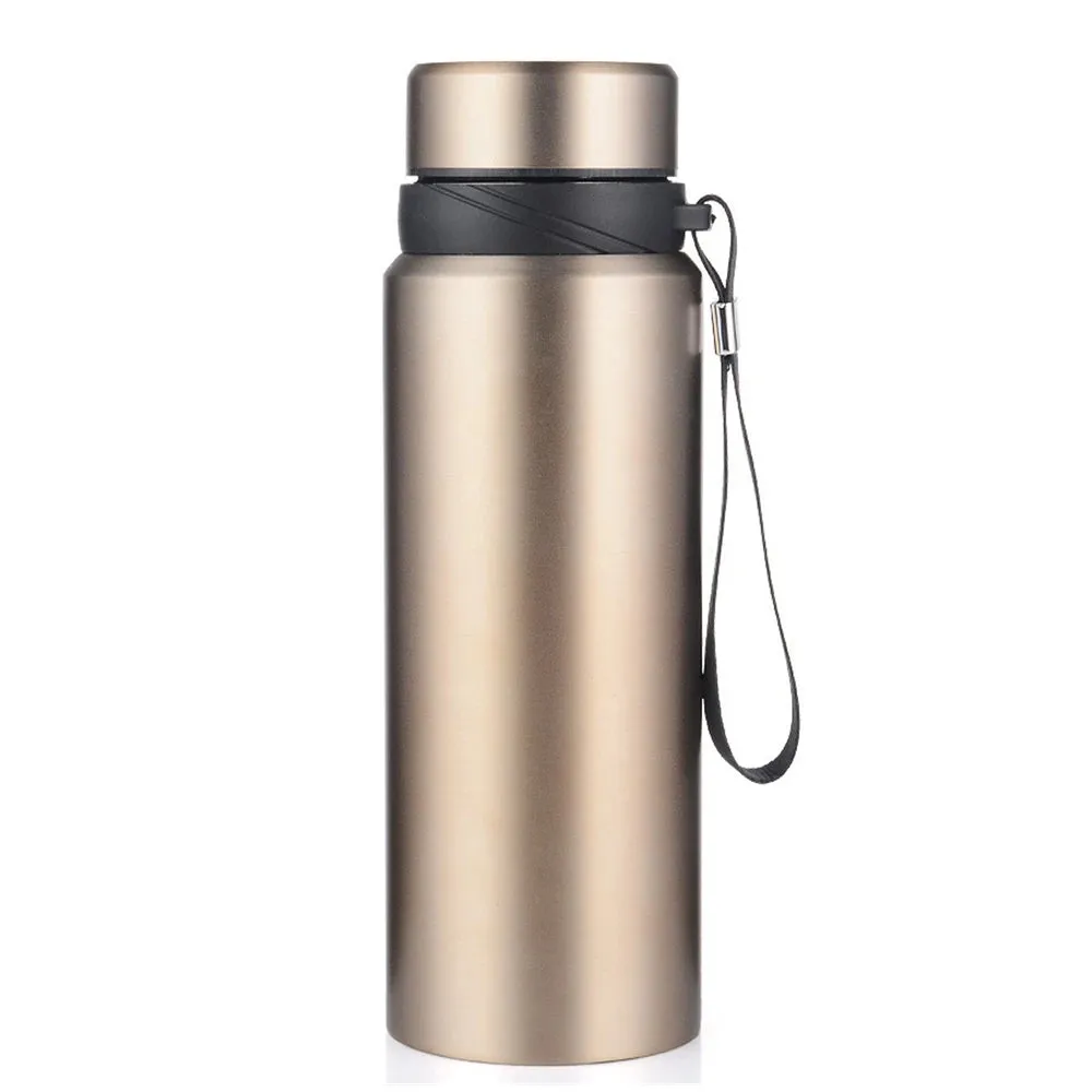 1L Stainless Steel Thermos: Keeps Drinks Hot or Cold All Day-1000ml