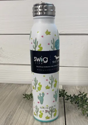 20 ounce cactus water bottle