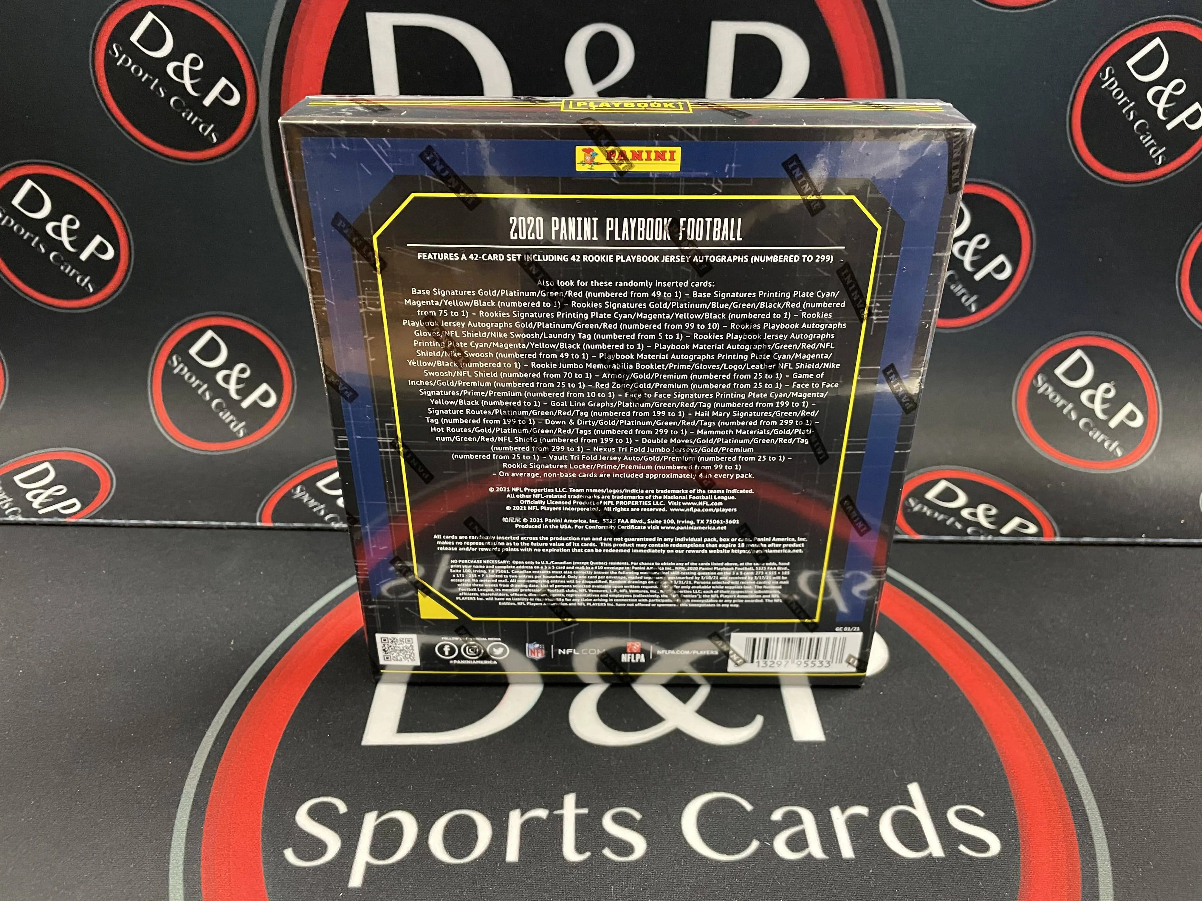2020 Panini Playbook Football Hobby Box