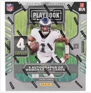 2022 Panini Playbook Football Hobby Trading Cards