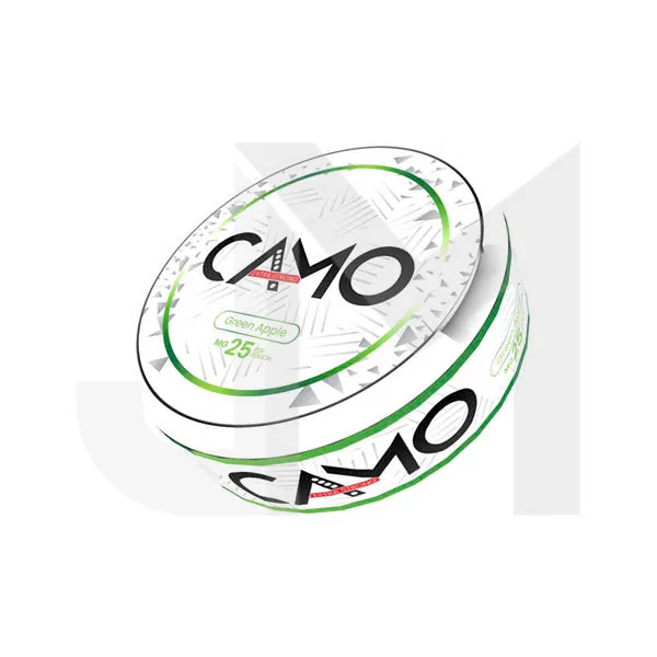 25mg Camo Nicotine Pouches - 20 Pouches