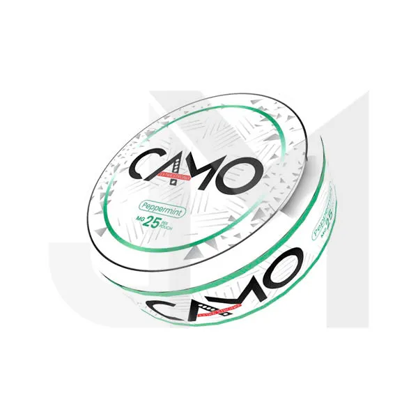 25mg Camo Nicotine Pouches - 20 Pouches