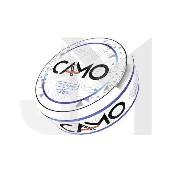 25mg Camo Nicotine Pouches - 20 Pouches