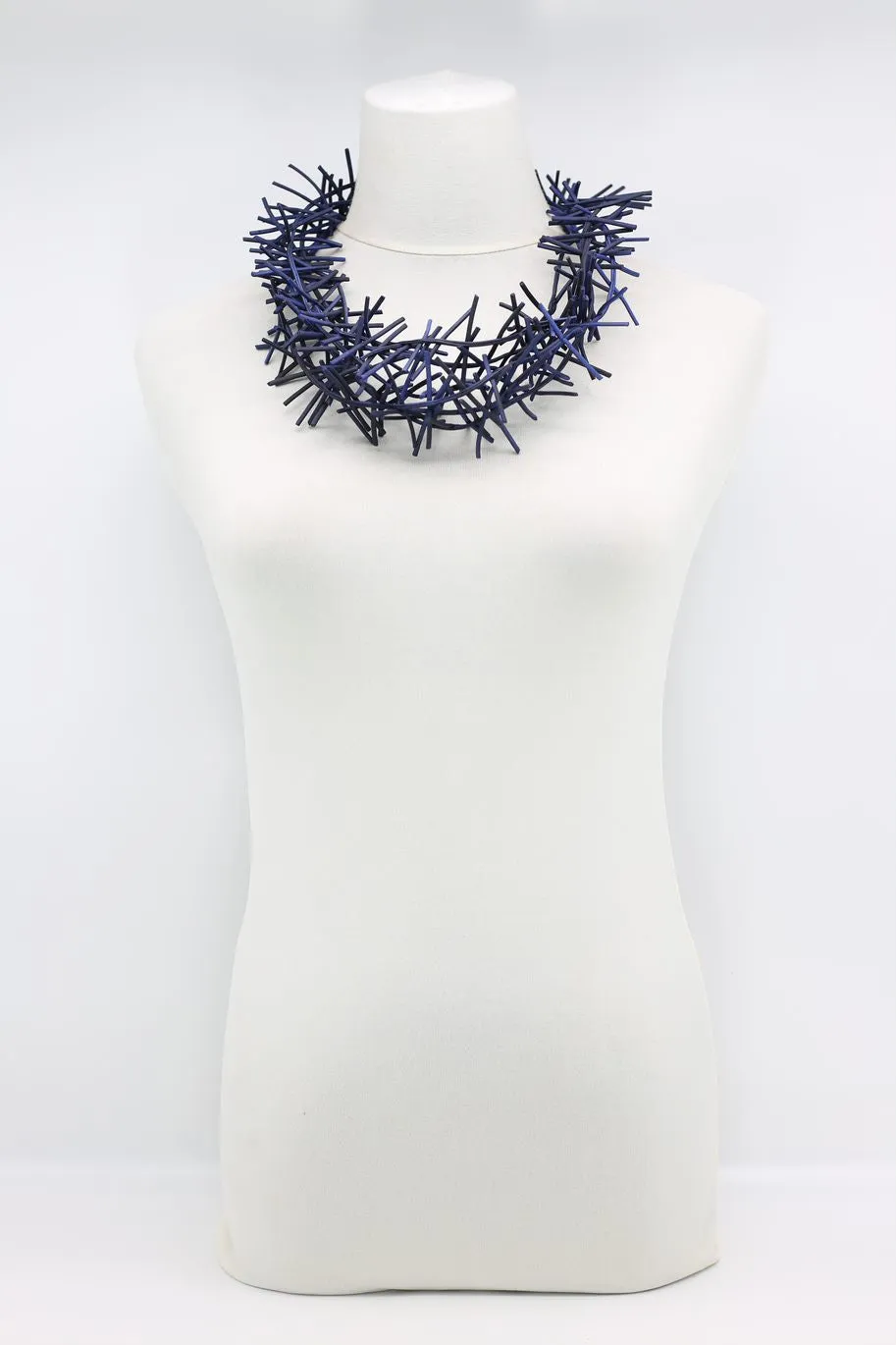 3 Strand Birds Nest Necklace - Hand-painted