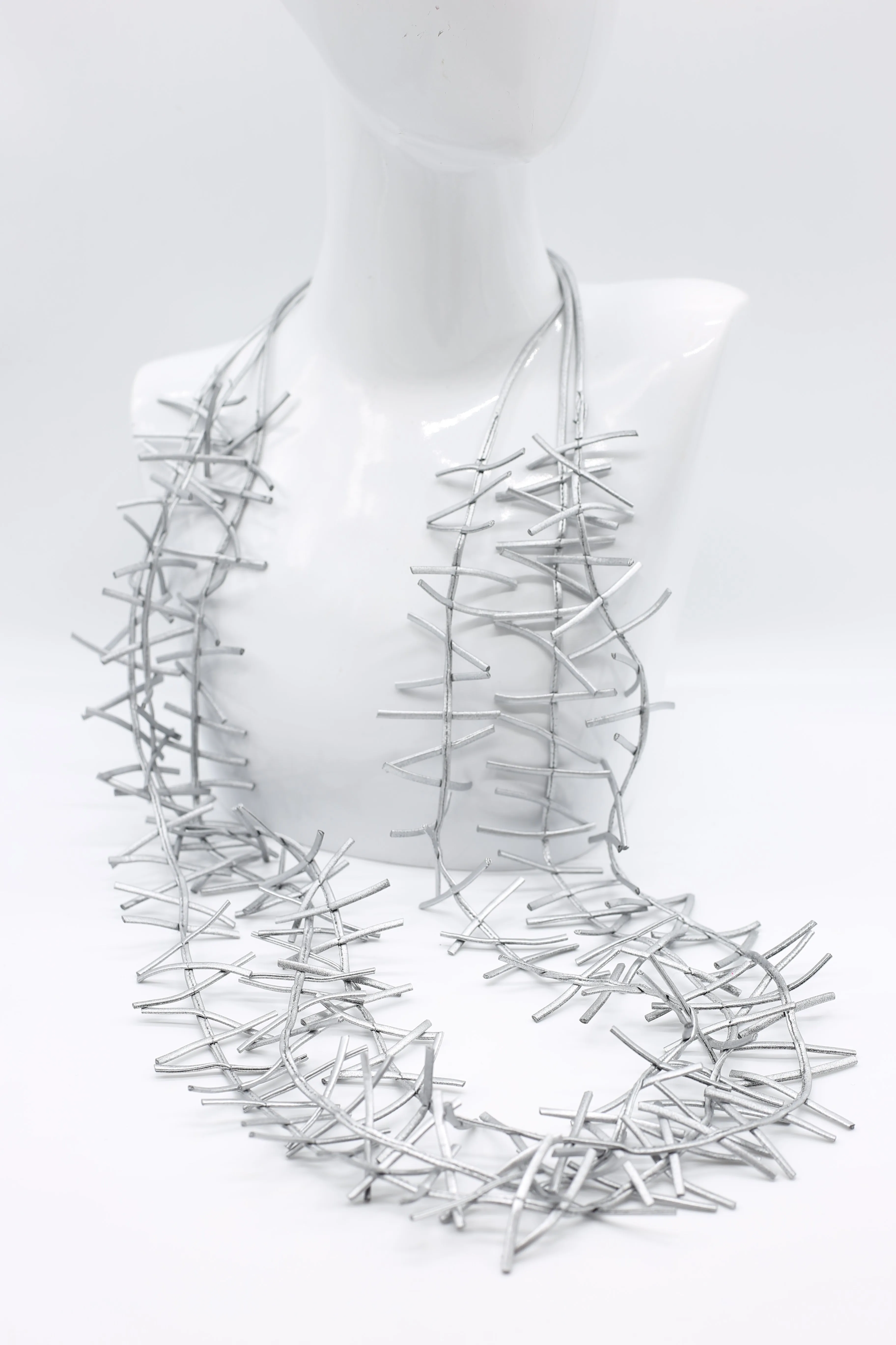 3 Strand Birds Nest Necklace - Hand-painted