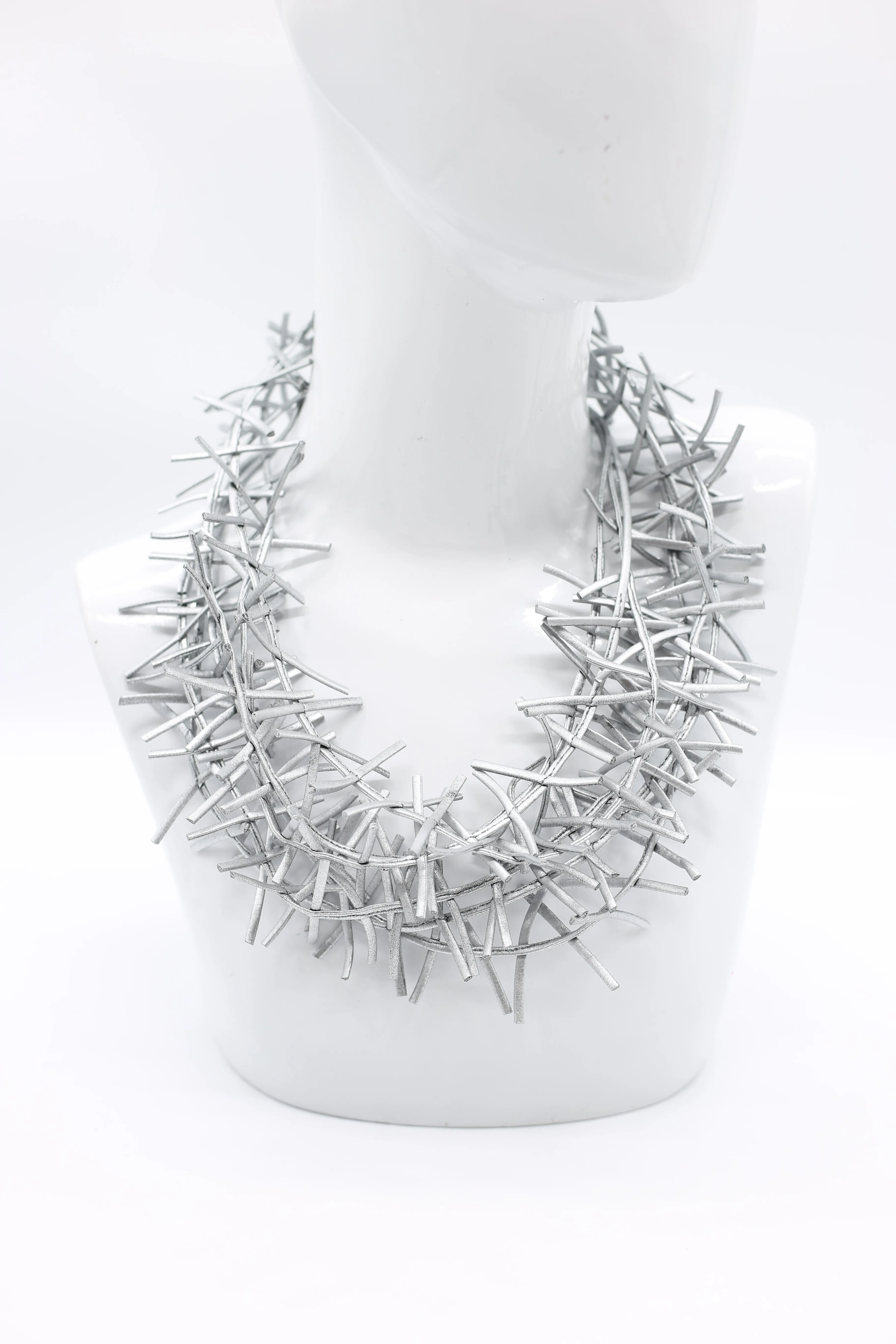 3 Strand Birds Nest Necklace - Hand-painted