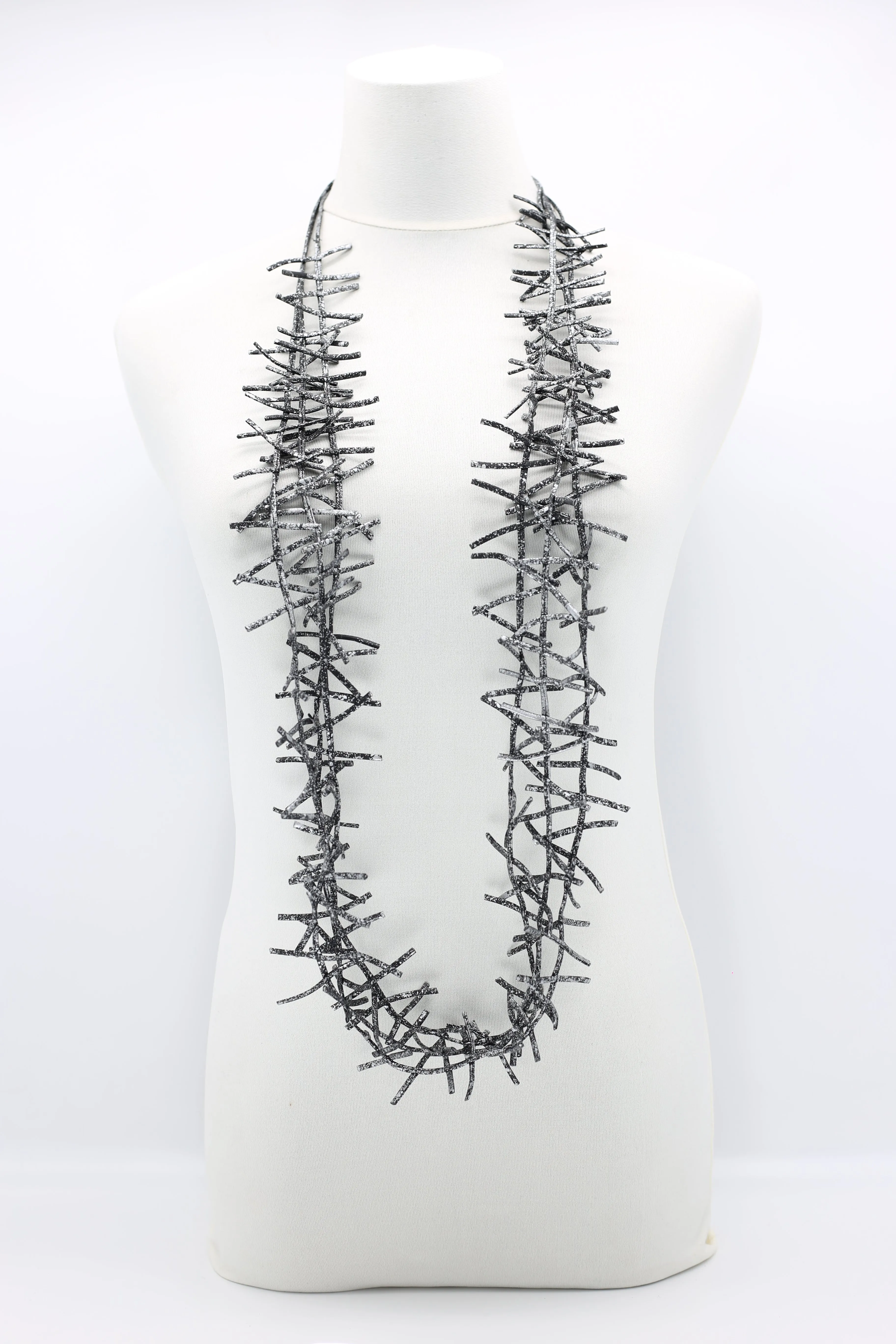 3 Strand Birds Nest Necklace - Hand-painted