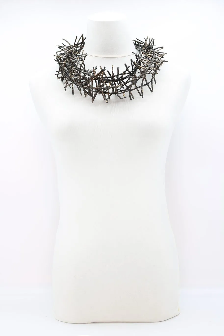 3 Strand Birds Nest Necklace - Hand-painted