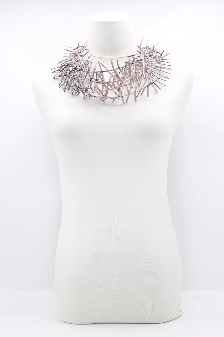 3 Strand Birds Nest Necklace - Hand-painted