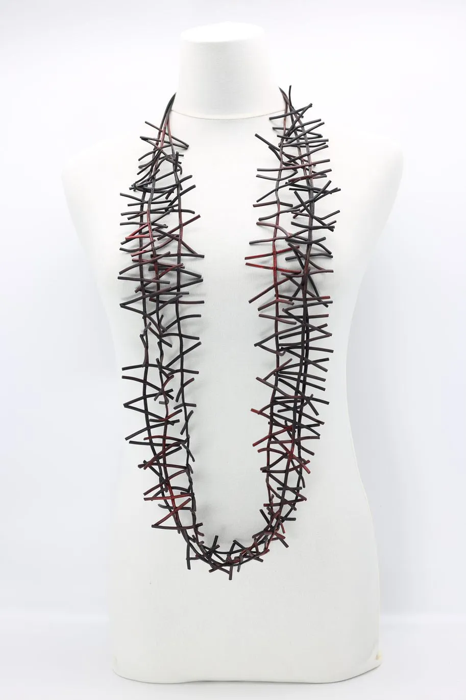 3 Strand Birds Nest Necklace - Hand-painted