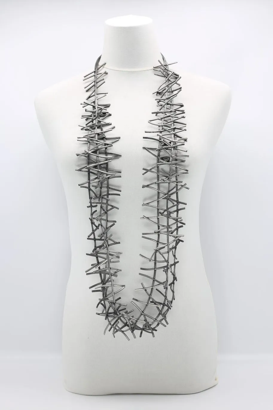 3 Strand Birds Nest Necklace - Hand-painted
