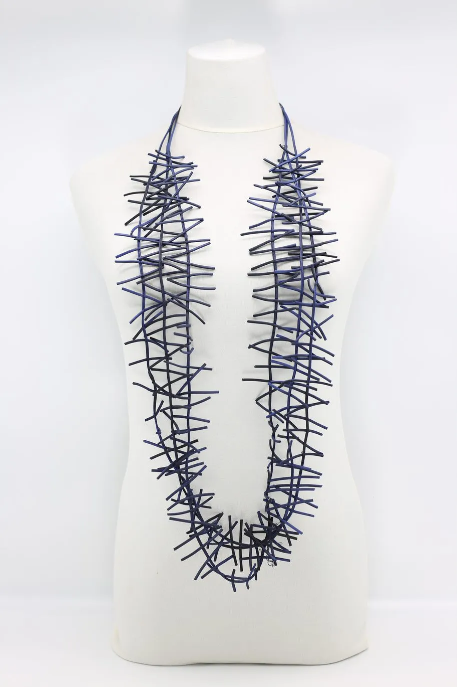 3 Strand Birds Nest Necklace - Hand-painted