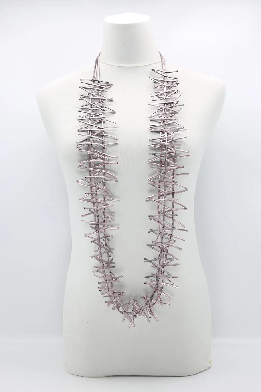 3 Strand Birds Nest Necklace - Hand-painted