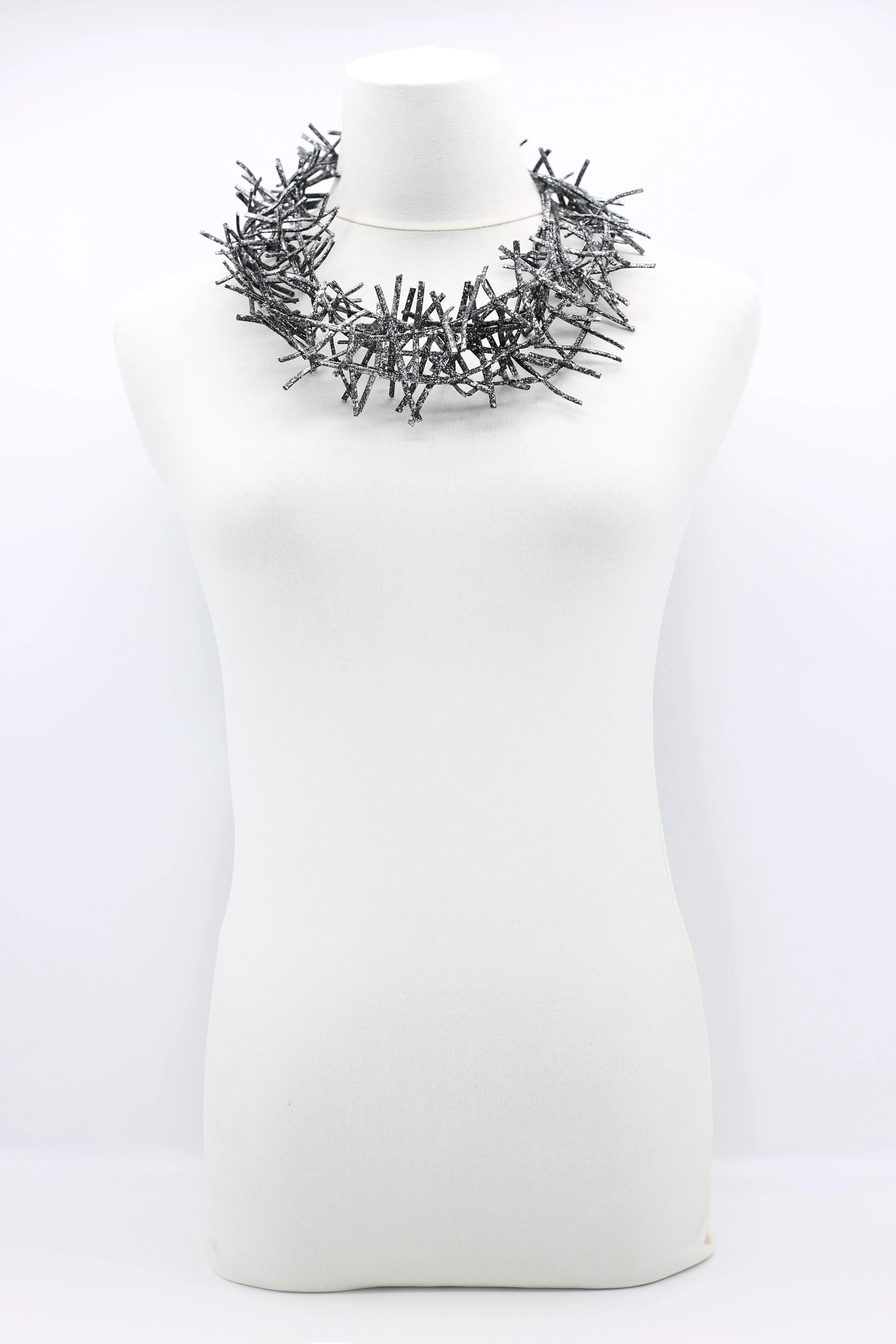 3 Strand Birds Nest Necklace - Hand-painted