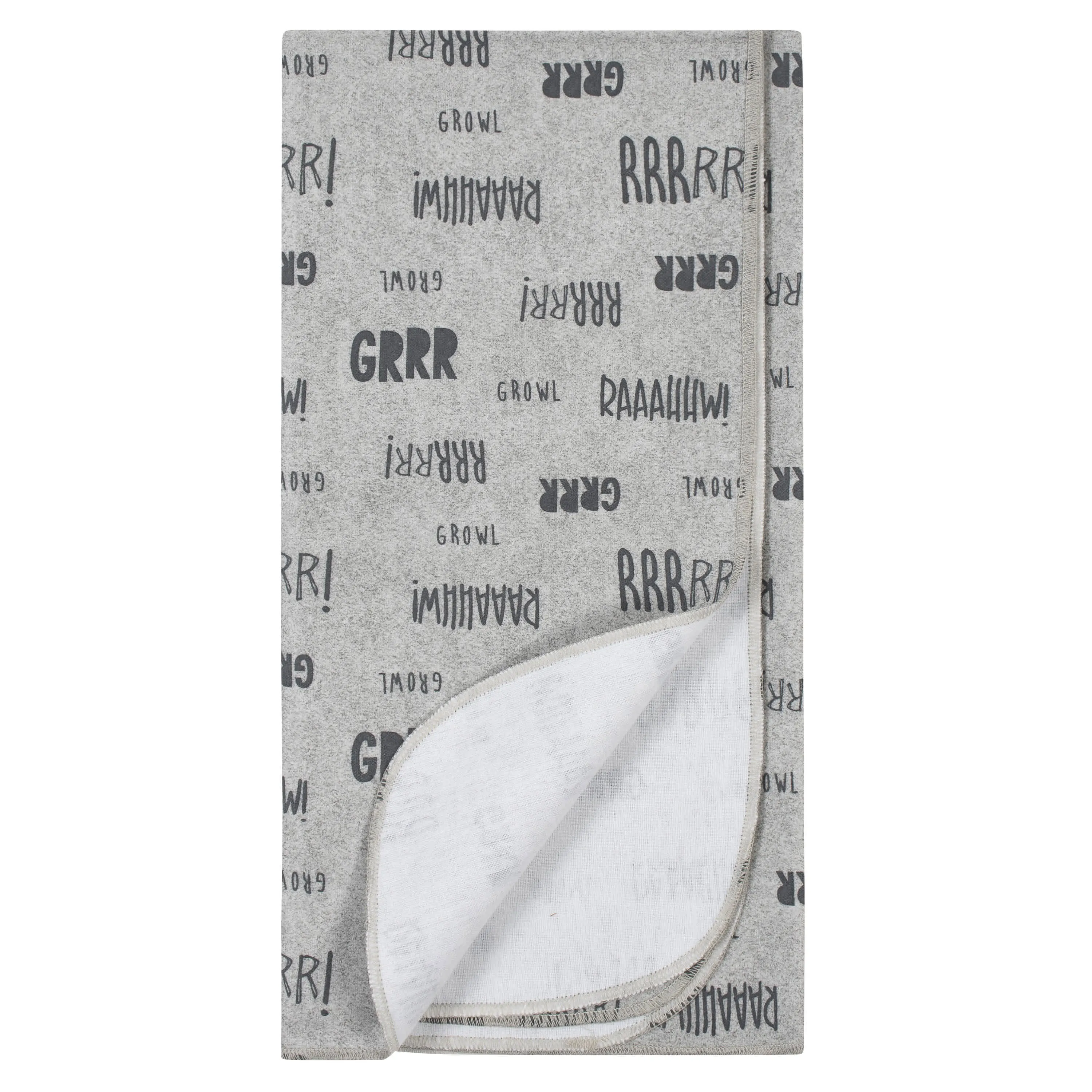 4-Pack Boys Dino Flannel Receiving Blankets