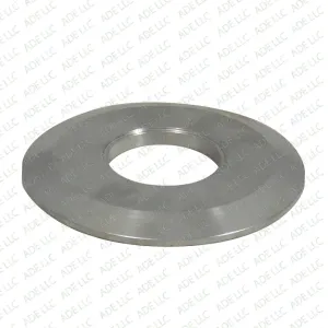 4" Blank Cap with 2" Weld Cutout, SS304