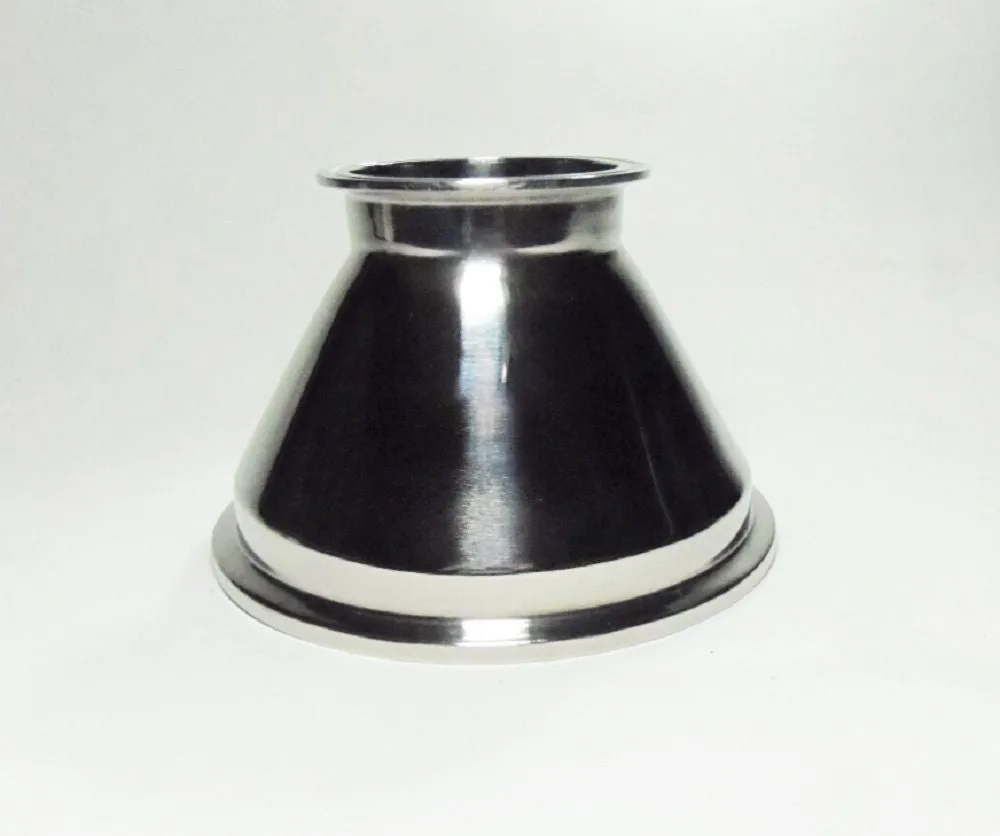 6" to 3" Tri Clamp Concentric Reducer