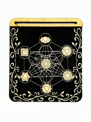 7 Chakra Metatron Tarot Card Holder