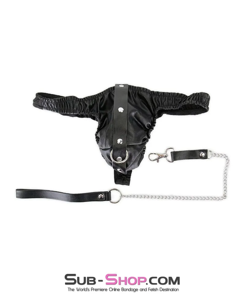 7127M      Bondage Panty with Cum with Me Leash
