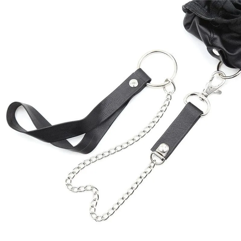 7127M      Bondage Panty with Cum with Me Leash
