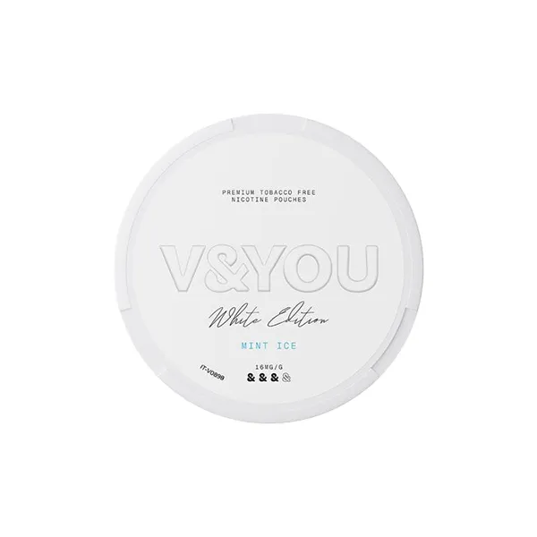 8.8mg V&YOU White Edition Nicotine Pouch - 20 Pouches (Buy 1 Get 1 Free)
