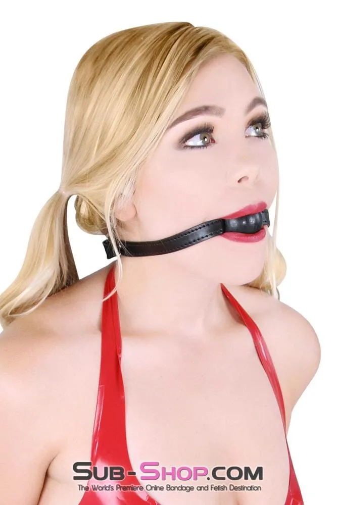 8999DL      Bondage Basics Black Rubber Classic Ball Gag - MEGA Deal