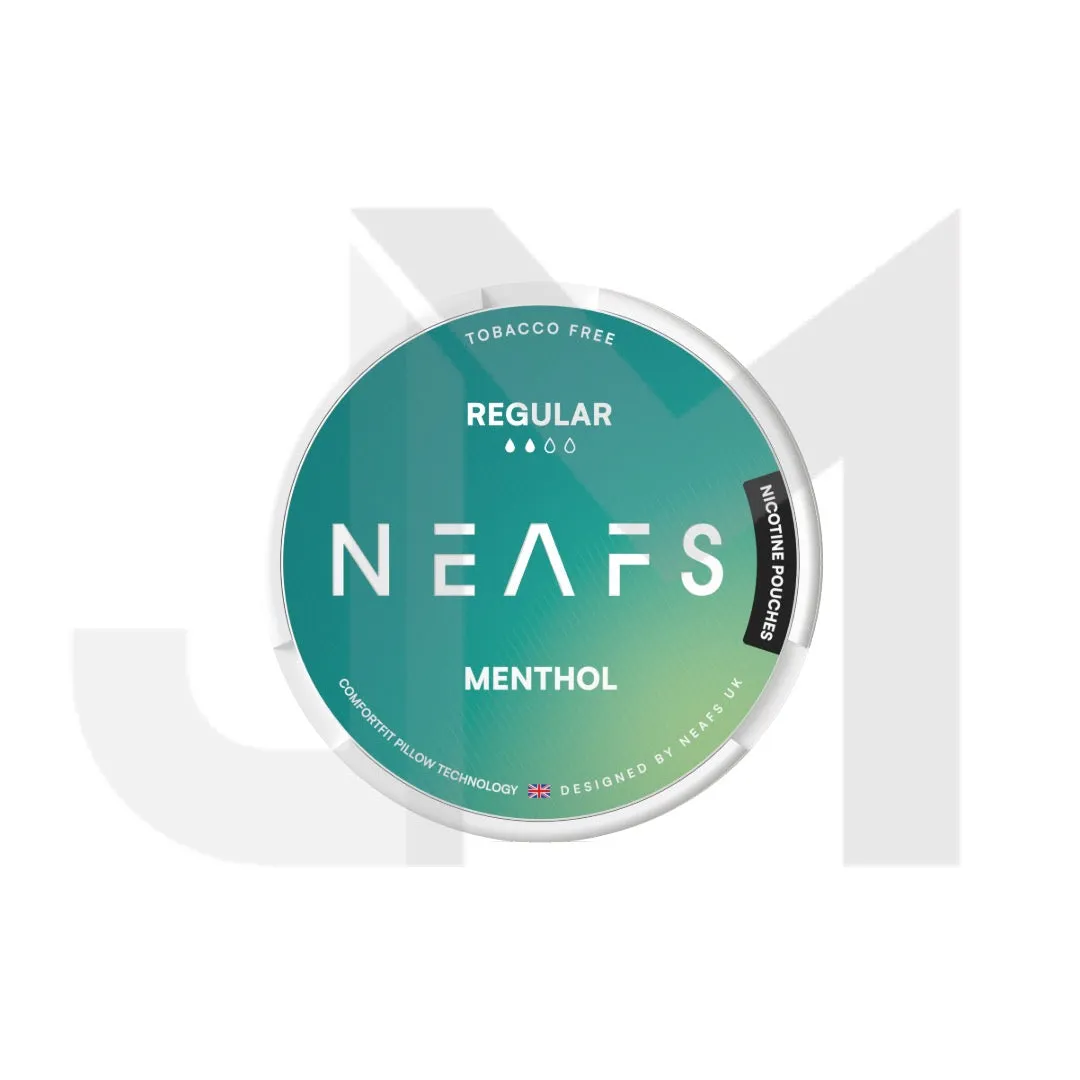 8mg NEAFS Regular Nicotine Pouches - 20 Pouches
