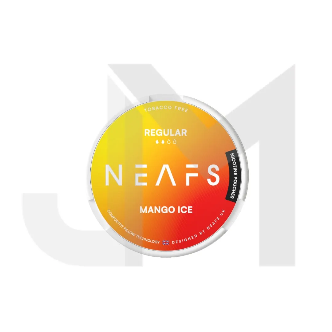 8mg NEAFS Regular Nicotine Pouches - 20 Pouches