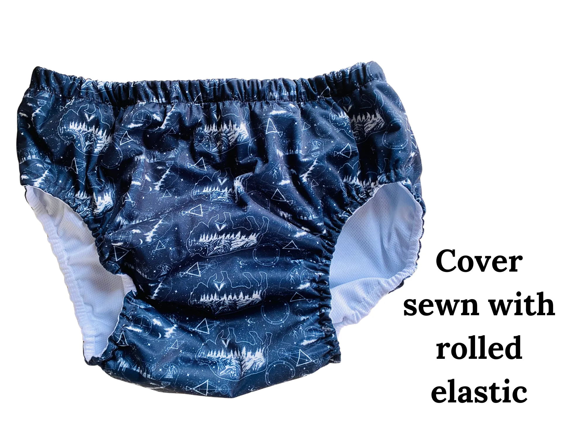 Adult Low Rise Diaper Cover Sewing Pattern
