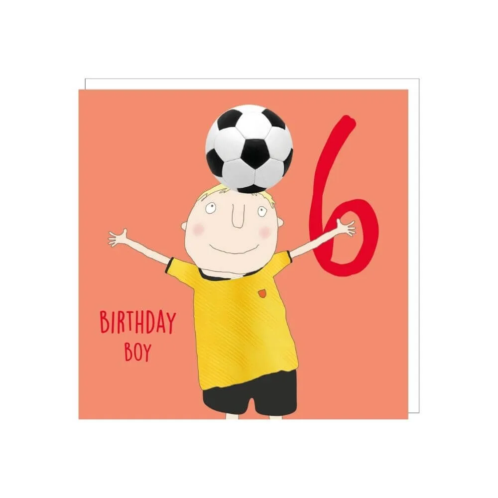 Age 6 - Birthday Boy Card