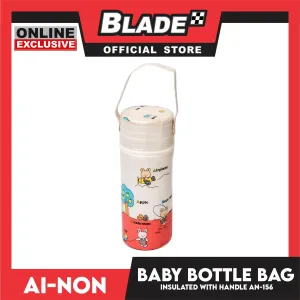 Ainon Baby Insulated Bottle Bag Single Warmer AN156P (Pink)
