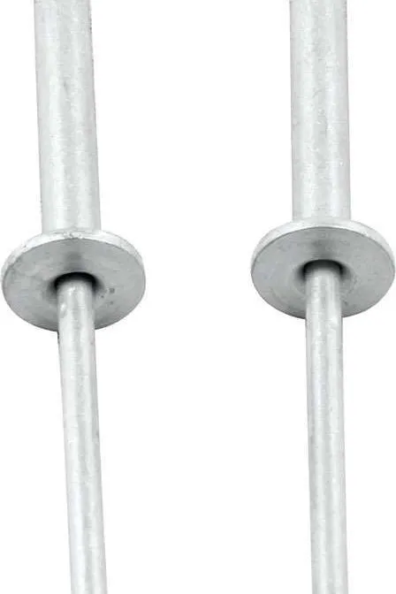 Allstar Performance Rivet, Tri-Fold, 1/2 in Head, Alum, Set of 100