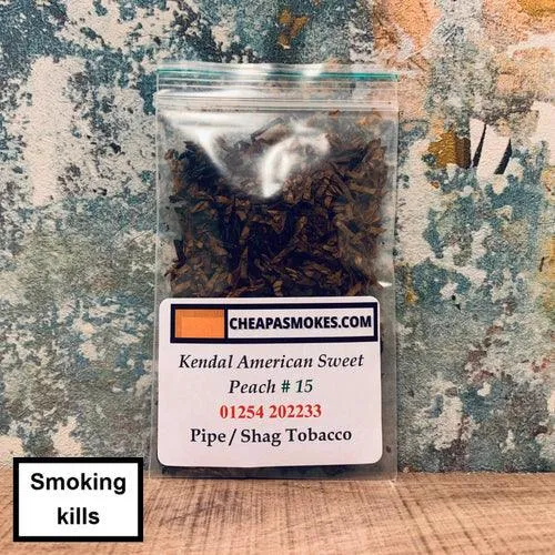 American Sweet Peach #15 Pipe Tobacco Sample 10gm