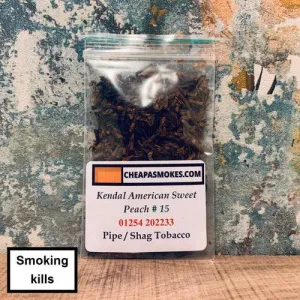 American Sweet Peach #15 Pipe Tobacco Sample 10gm