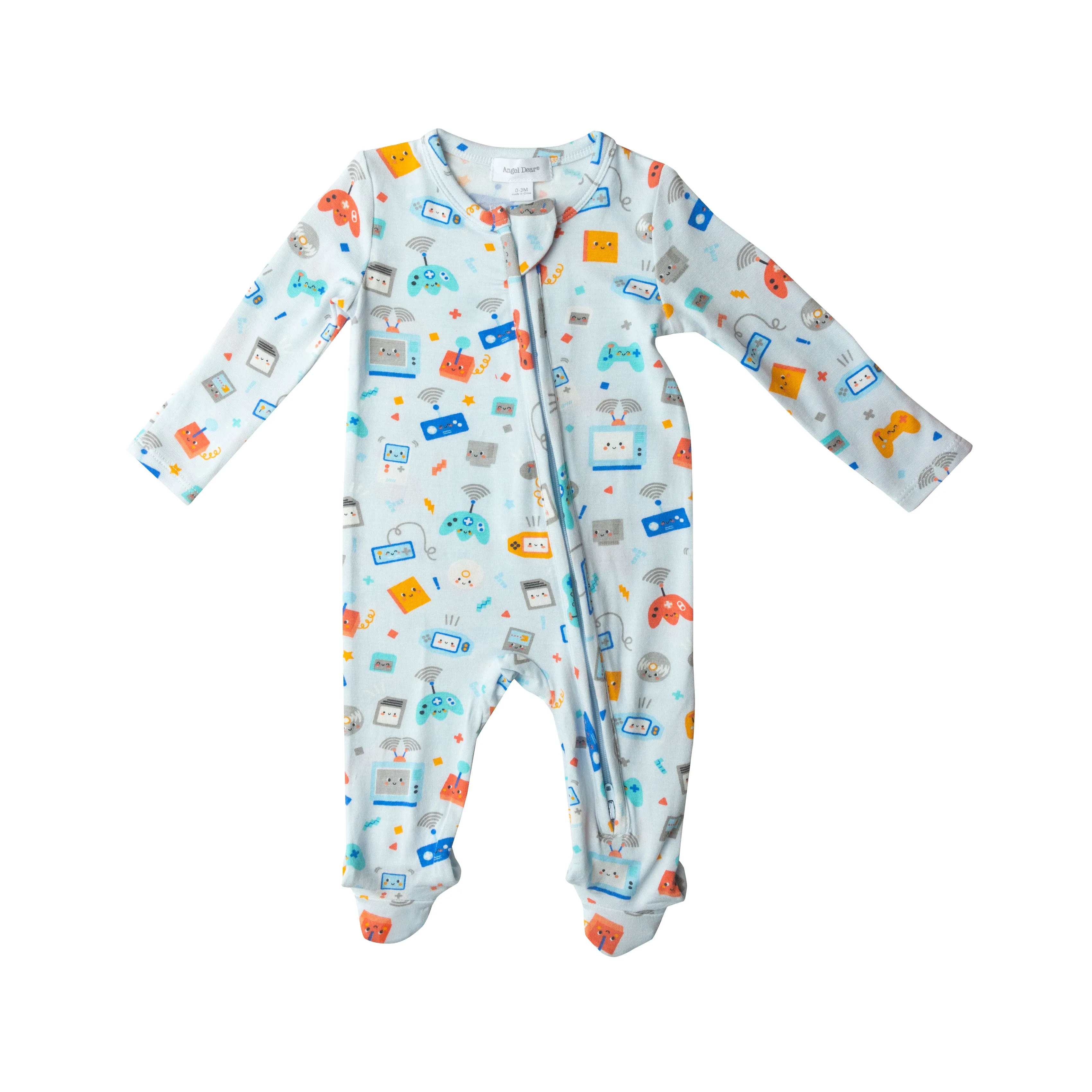 Angel Dear Retro Gaming Footie with Zipper