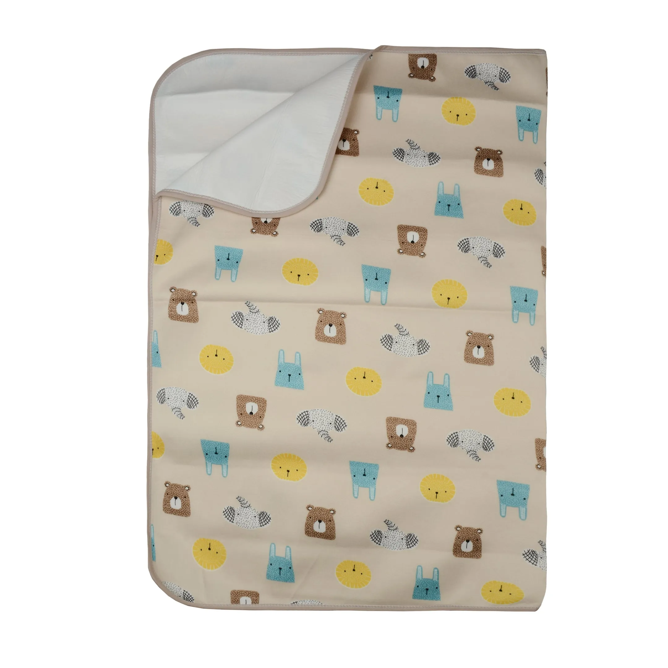 Animals Diaper Changing Sheet (Imported)