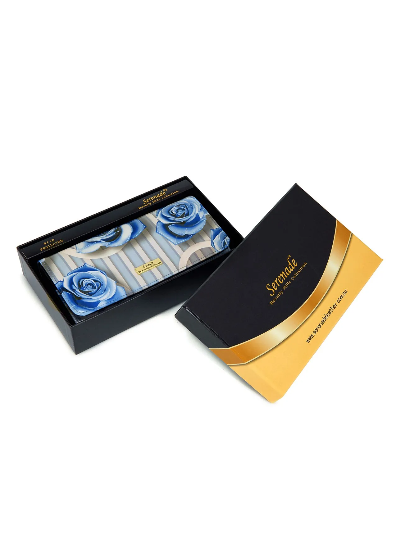 ANNABELLE LARGE LEATHER RFID WALLET- WSF2201-SALE