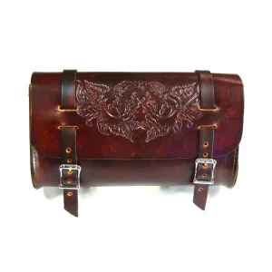 AP40-RO  Antique Finish Tool Bag- Roses