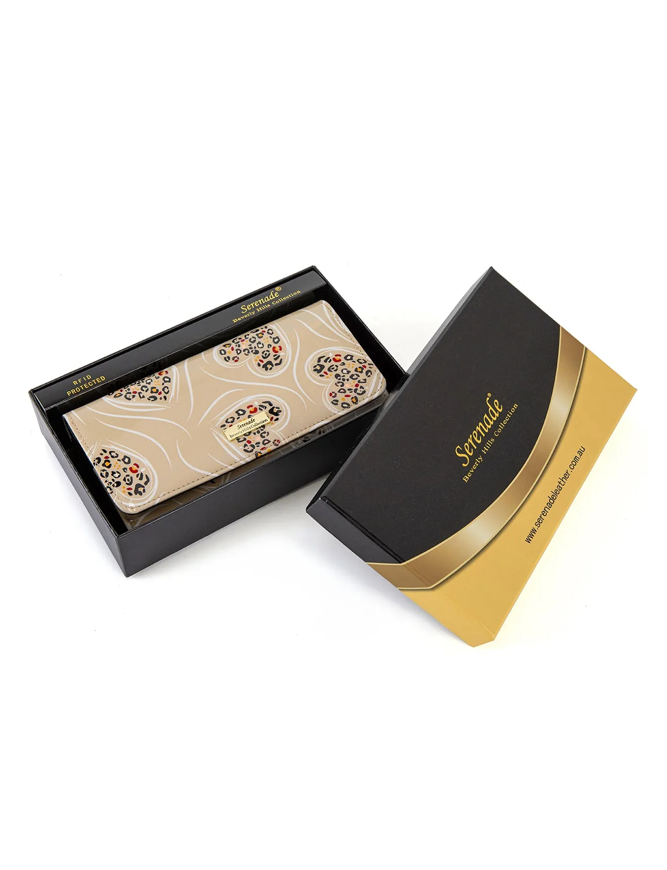 APHRODITE LARGE LEATHER RFID WALLET- WSF2301
