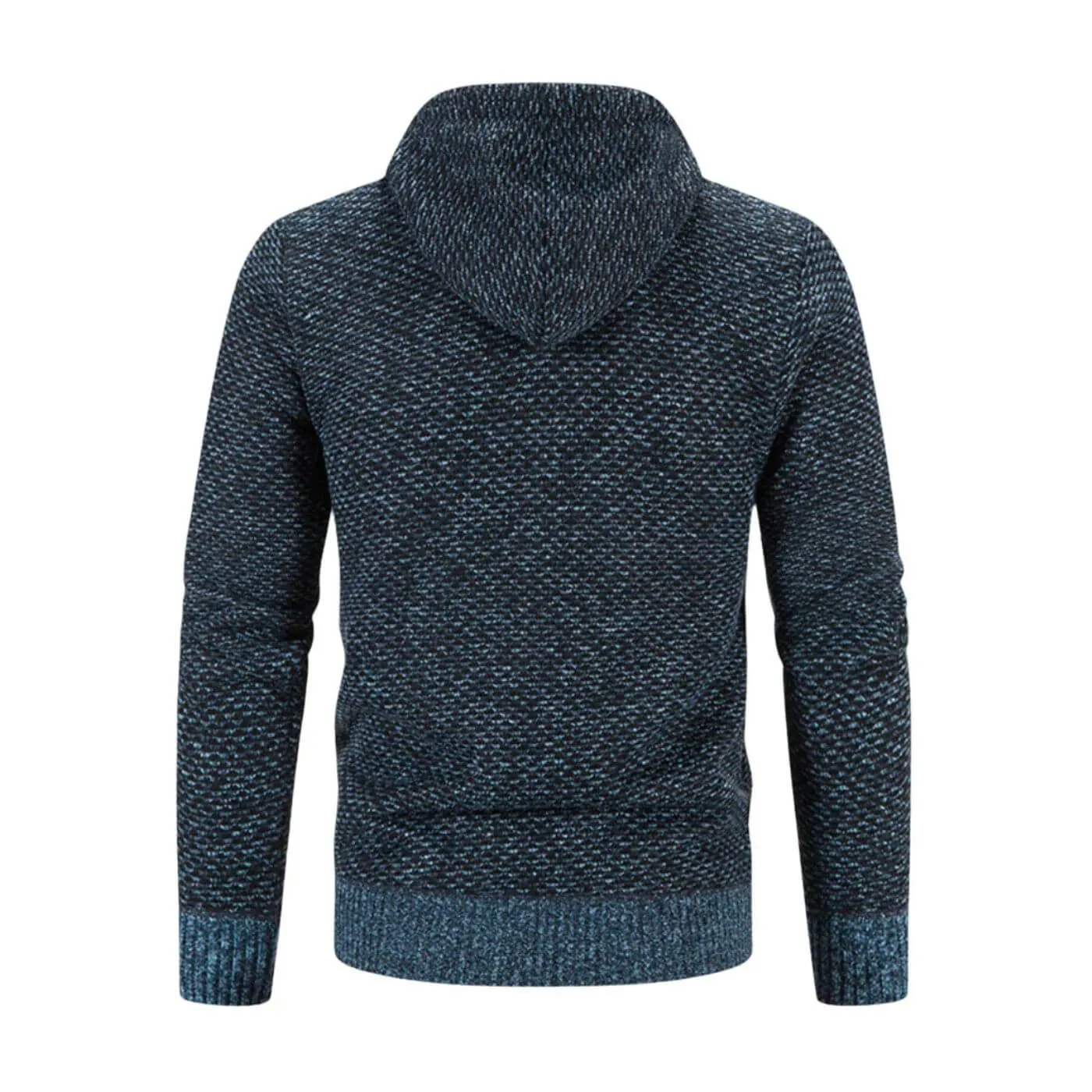 Arctic Knit Zip-Up Hoodie