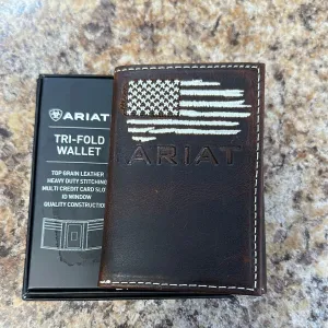 Ariat Tri-Fold Wallet.