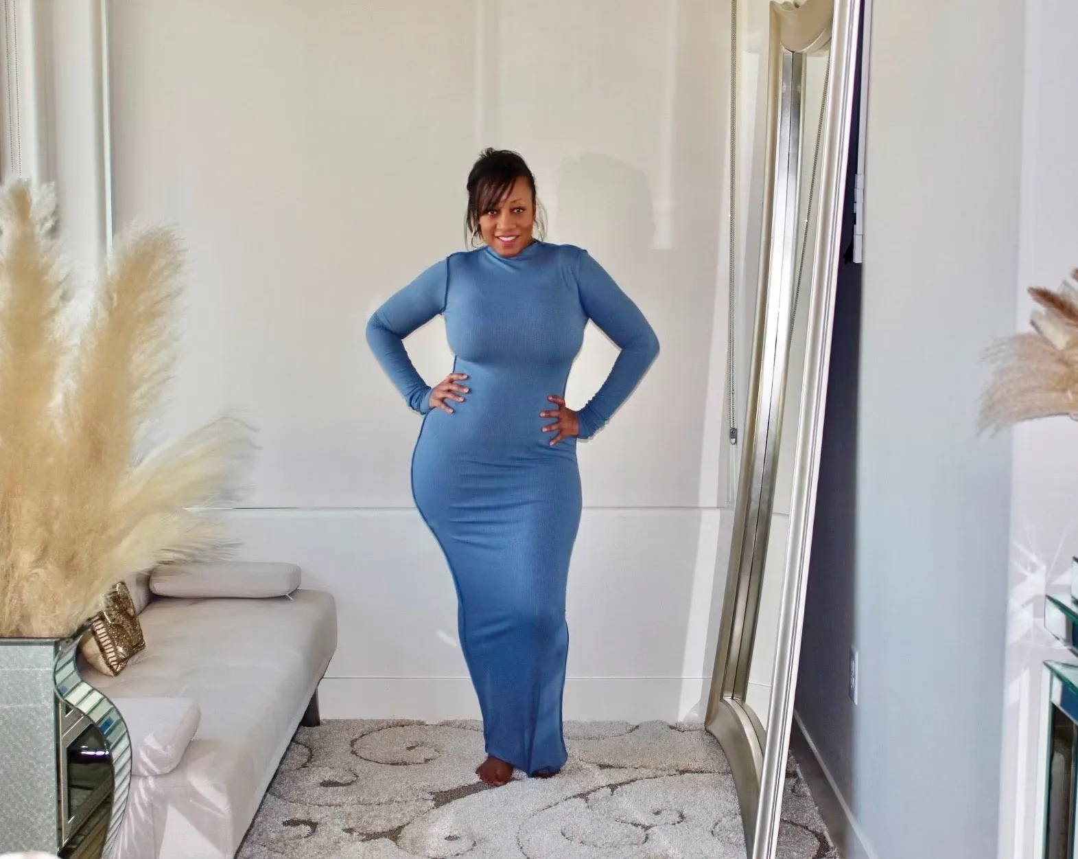 Around My Way Maxi Dress
