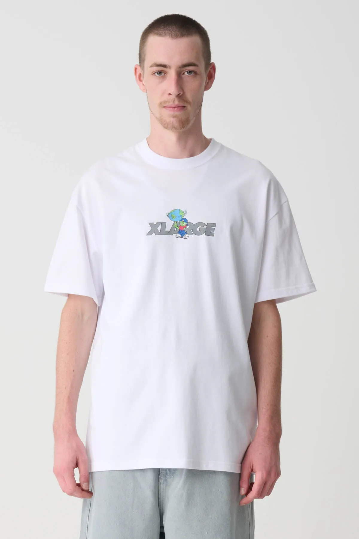 AROUND THE WORLD TEE - WHITE
