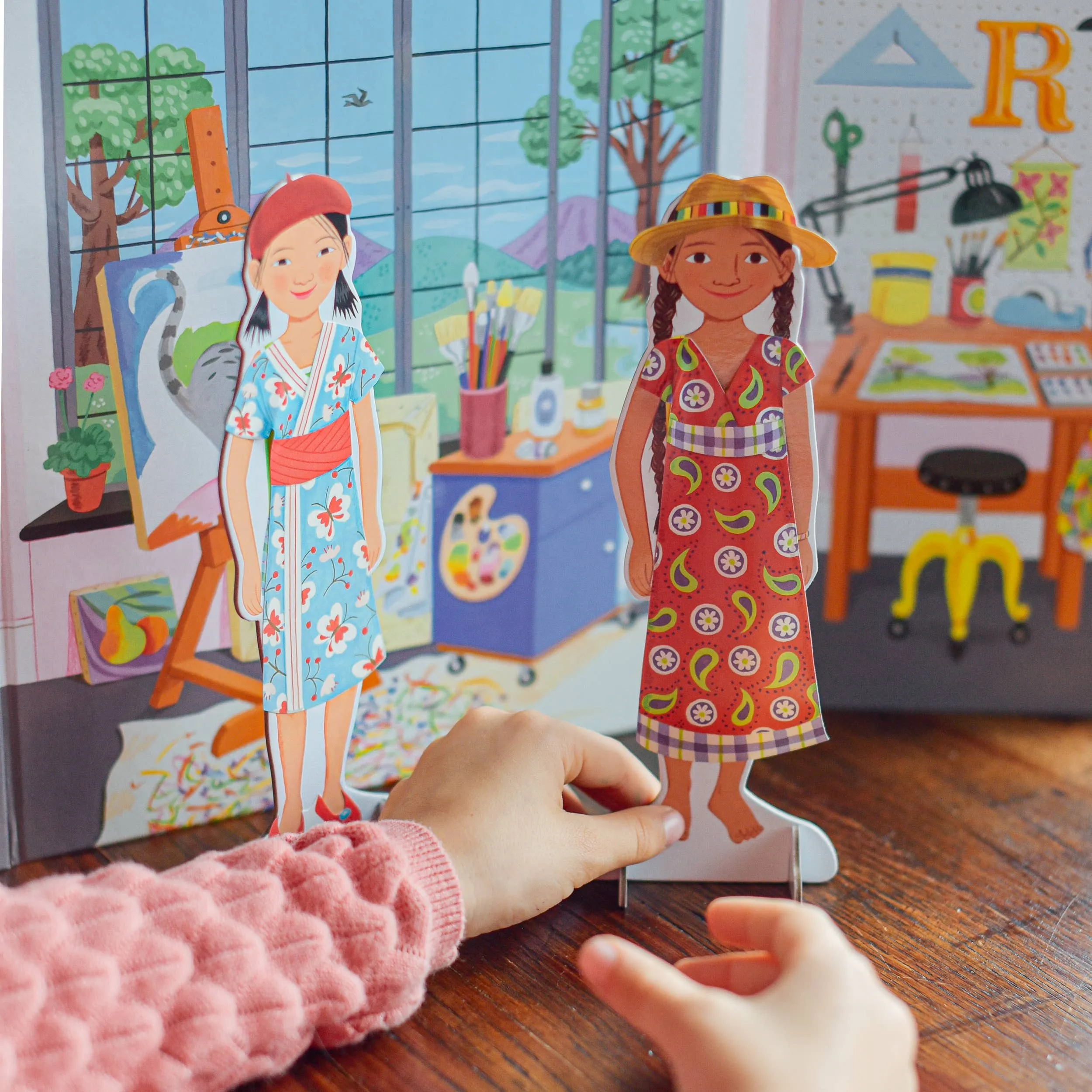 Artist & Musician Paper Doll Set