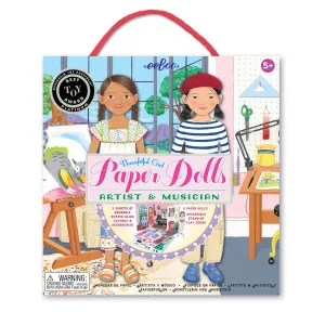Artist & Musician Paper Doll Set